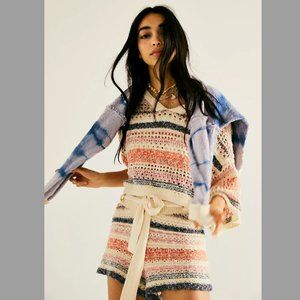 Free People Stripes For Days Set- Sunset Combo